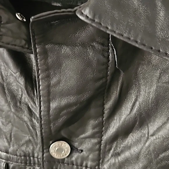 Zadig&VoltaireBase crinkle leather jacket - Picture 13 of 14